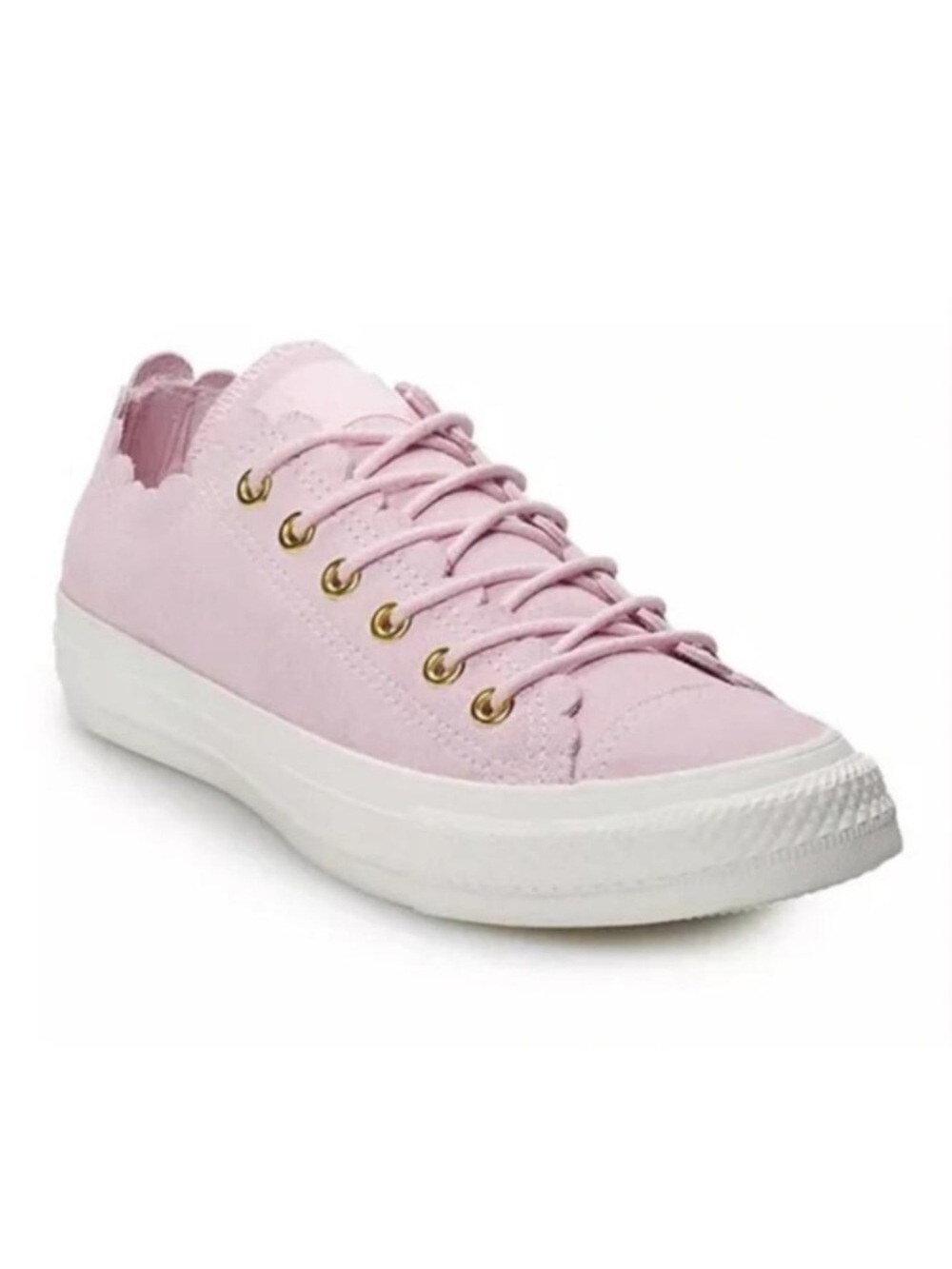 NEW Converse Chuck Taylor All Star Low Frilly Thrills Pink Foam - size 8
